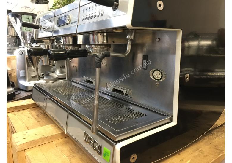 Click to view full size photos WEGA CONCEPT 2 GROUP HI-CUP ESPRESSO COFFEE MACHINE BLACK