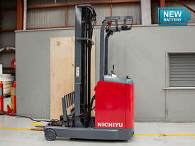 1.4T Battery Electric Stand Up Reach Truck - picture0' - Click to enlarge