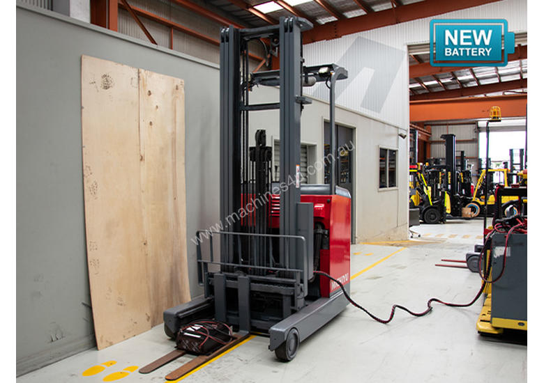 caption 1.4T Battery Electric Stand Up Reach Truck