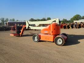 JLG E450AJ Electric Wheeled Boom Lift - picture0' - Click to enlarge
