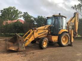 Komatsu WB97R Backhoe 4x4 Side Shift Ext - picture0' - Click to enlarge
