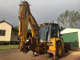 Komatsu WB97R Backhoe 4x4 Side Shift Ext - picture2' - Click to enlarge