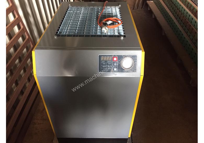 caption Rotary Screw Compressor and Refrigerated Dryer