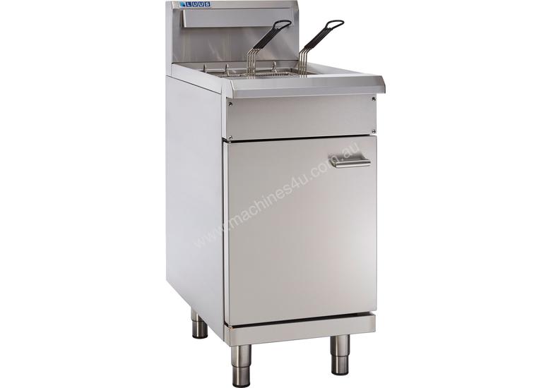 caption 2 Basket Single V-Pan Fryer