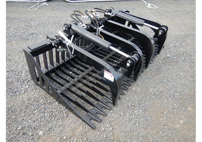 New JCT JCT Rock Grapple Bucket to suit Skidsteer Loader Skid Steer