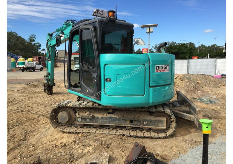 caption 2016 Kobelco SK85MSR-3 excavator