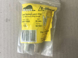 Beaver B-Alloy Cast Safety Latch Kits for G80 Clevis Ling Hooks 16mm Grade T (80) - picture0' - Click to enlarge