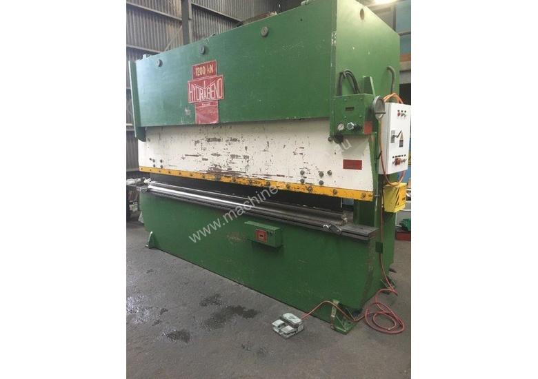 Used hydrabend Hydrabend 120t Press Brake 3700 3100mm Hydraulic Press