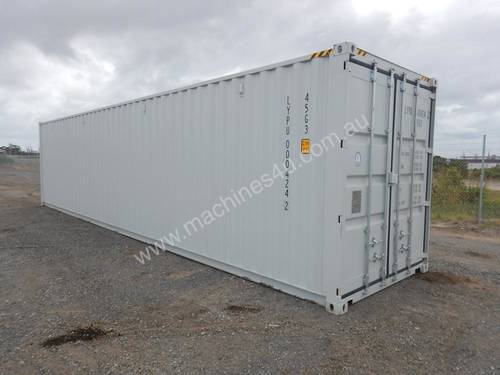 40' HC Container c/w 8 Side Doors