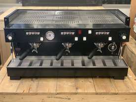 LA MARZOCCO LINEA CLASSIC MATTE BLACK 3 GROUP ESPRESSO COFFEE MACHINE - picture0' - Click to enlarge