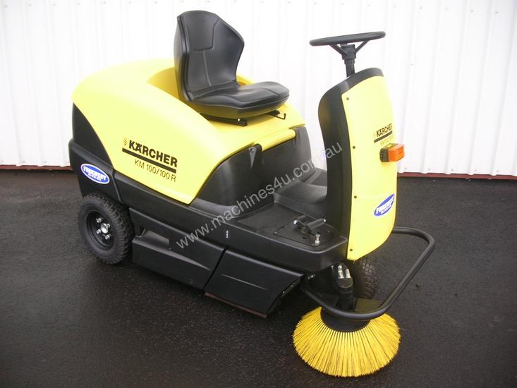 caption Karcher KM100/100 Very High Quality Ride Sweepers