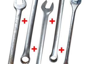 Urrea Open End Ring Spanner Set Metric Wrenches 34mm, 38mm 42mm, 50mm and 60mm - picture0' - Click to enlarge
