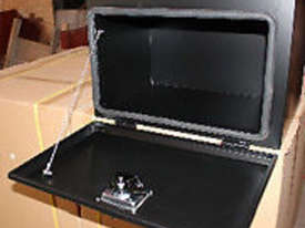 Toolbox Powdercoated Black  w Recessed Lid Truck Tool Box 1200x450x450mm TBC1200 - picture0' - Click to enlarge