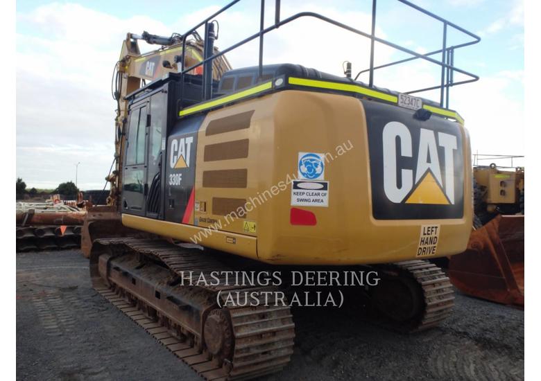 caption CATERPILLAR 330FL Track Excavators