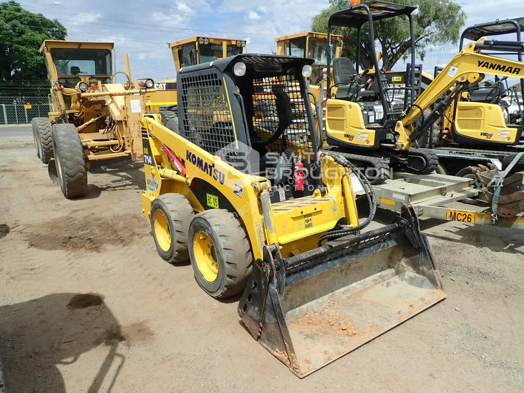 Used 2011 komatsu SK714 Skid Steer Loaders in , Listed on Machines4u