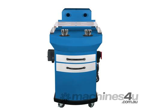 AJAX Mobile Metal Dust Collector Stand for Bench Grinders