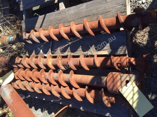 Augers Used. Various Augers and Extensions