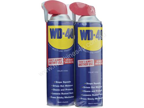 WD-40 350G 429Ml Smart Nozzle Twin pack 