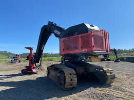 Used 2008 Valmet 475 FXL Levelling Feller Buncher with Quadco Disc Saw - picture2' - Click to enlarge