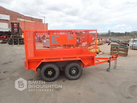 2011 SAMWA TANDEM AXLE CAGED BOX TRAILER - picture0' - Click to enlarge