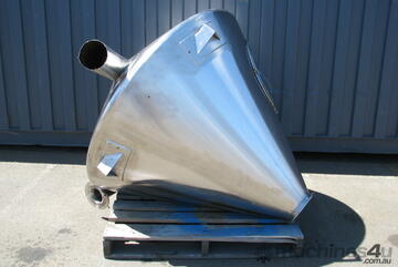Stainless Cyclone Hopper Loader - 900L