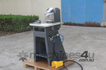 Pneumatic Plate Notcher PNM-130, Fixed Angle Plate Notching Machine