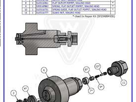 NEW ITEM! Patented Seal Head Assembly For KMT SL-V 50HP (MADE IN USA) - picture1' - Click to enlarge