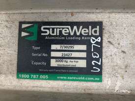 Sureweld 3 tonne Alloy ramps for sale - picture0' - Click to enlarge