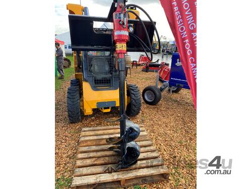 caption FINER HYDRAULICS - Auger Drive UnitsSkid Steer