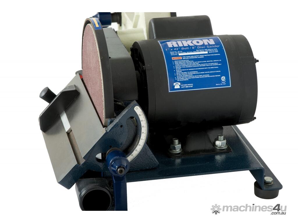 New rikon 25mm 1 x 1067mm 42 Belt 200mm 8 Disc Sander 50144 by Rikon