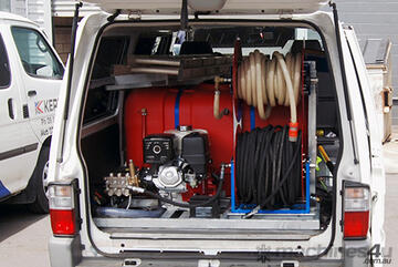 CLEANQUIP-Van Mounted Pressure Washer