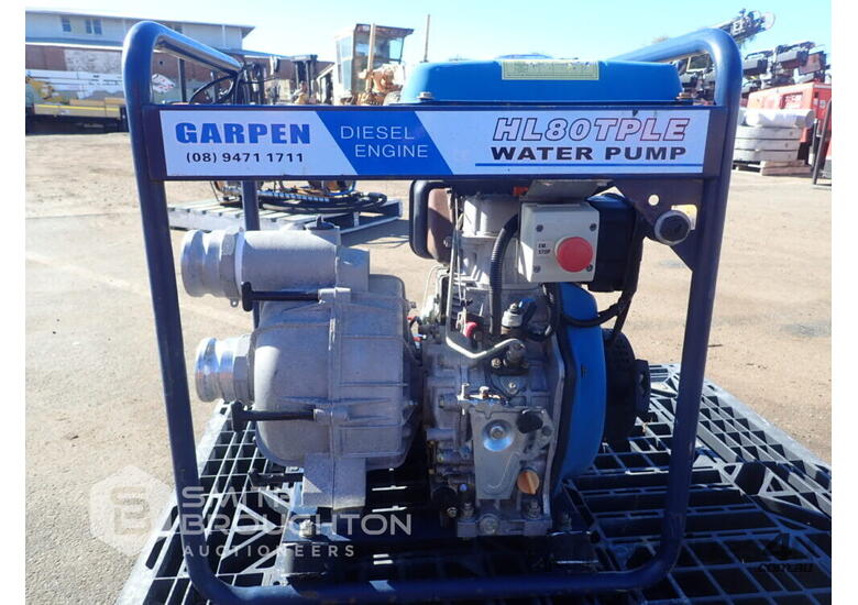 Used GARPEN HL80TPLE DIESEL WATER PUMP Water Pump in , Listed on