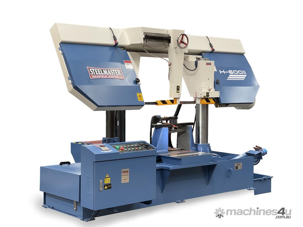 New 2023 steelmaster H-600-II Double Column Bandsaw STEELMASTER 600mm ...