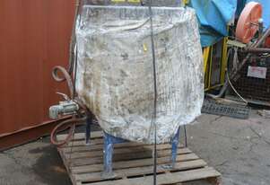 400L Jacked insulated Stainless mixing tank coolant vat vessel heating cooling