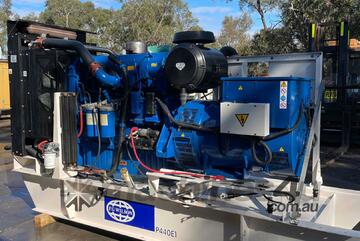 Generator 440kva, 300 hours run time, load testsed and ready to use.