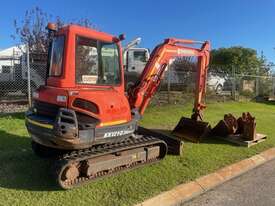 Excavator Kubota KX121-3 4 tonne 4 buckets A/C Cab 2010 - picture1' - Click to enlarge