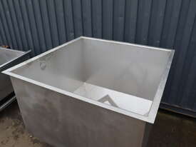 Stainless Steel Bulker Bag Unloader Hopper - 1800L - picture1' - Click to enlarge