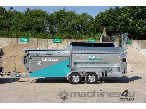 caption New Gremac E2+ Trommel Screen