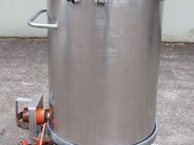 Electrically Heated Stainless Steel Jacketed Tank. - picture2' - Click to enlarge