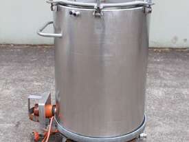 Electrically Heated Stainless Steel Jacketed Tank. - picture8' - Click to enlarge