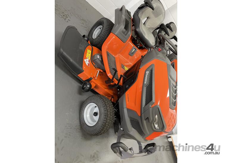 caption TRACPOWER - HUSQVARNA TS 248TXD RIDE ON MOWER