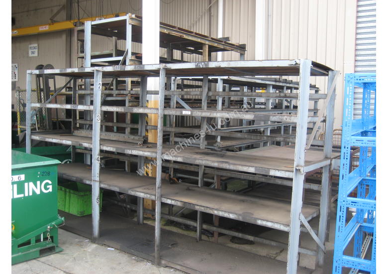 caption STEEL RACKING / SHELVING