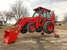 KUBOTA 4X4 L48 BACKHOE LOADER FULL CAB - picture0' - Click to enlarge