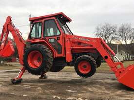 KUBOTA 4X4 L48 BACKHOE LOADER FULL CAB - picture1' - Click to enlarge