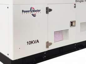 Generator: 10kva HG10S (single phase) Power Master OEM Diesel Powered - picture0' - Click to enlarge