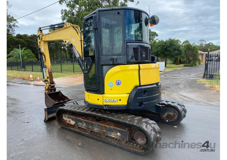 caption Yanmar ViO55 Tracked-Excav Excavator