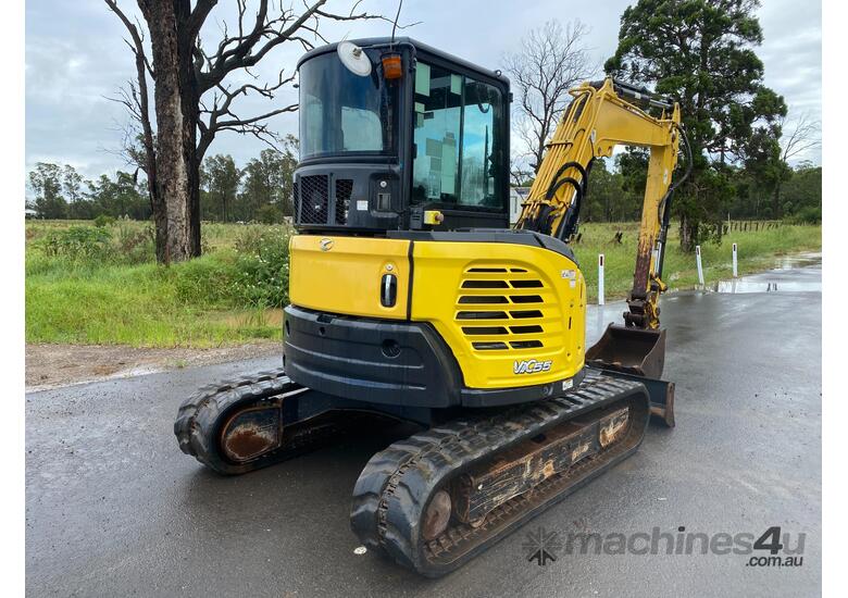 caption Yanmar ViO55 Tracked-Excav Excavator