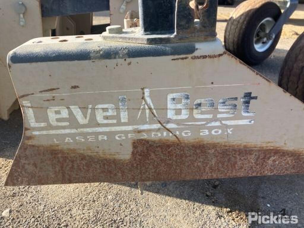 Used Level Best Laser Grading Box Grader Blade Item Untested Condition