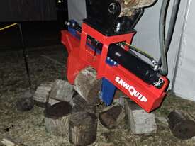 SplitEx Excavator Log Splitter Attachment: 2-4T Machines, Supplied with Hitch and Hoses! - picture2' - Click to enlarge