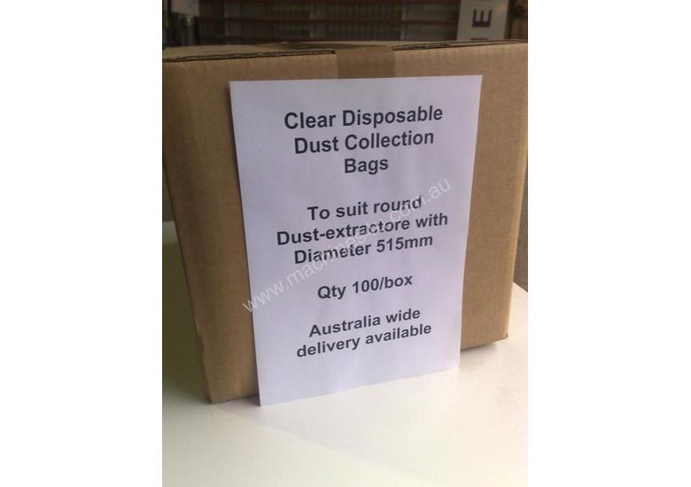 caption T800 Clear Dust Collection bags, 515mm